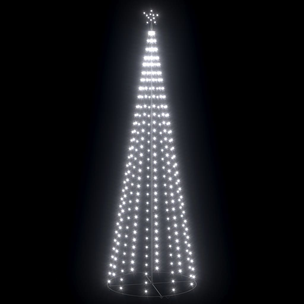 Kartio joulukuusi 330 kylmän valkoista LED-valoa 100x300 cm - Harrastajankoti.fi