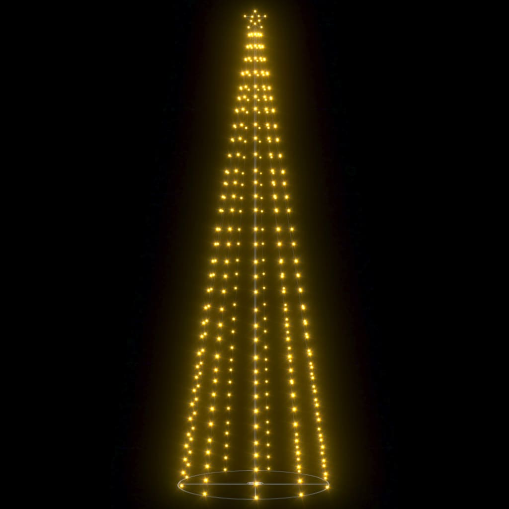 Kartio joulukuusi 330 lämpimän valkoista LEDiä 100x300 cm - Harrastajankoti.fi