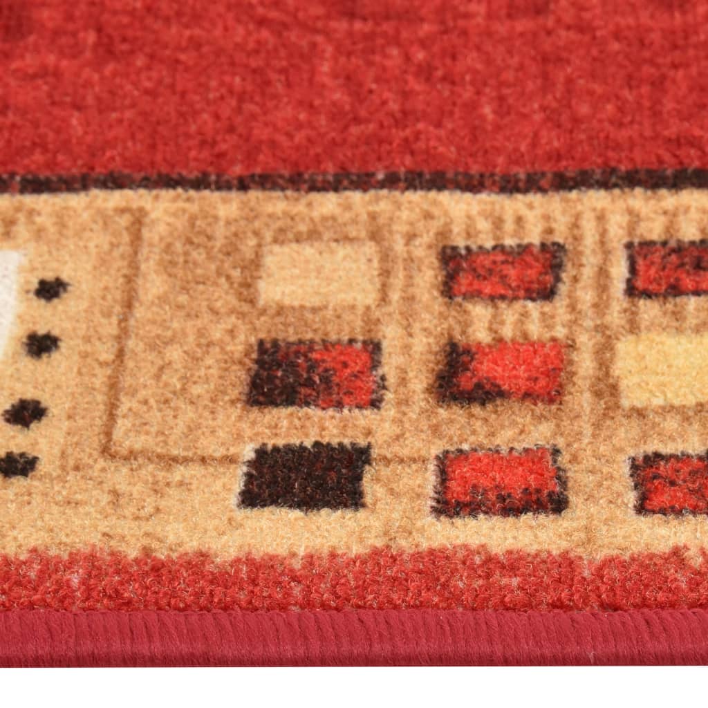 Käytävämatto geelipohja punainen 67x150 cm - Harrastajankoti.fi